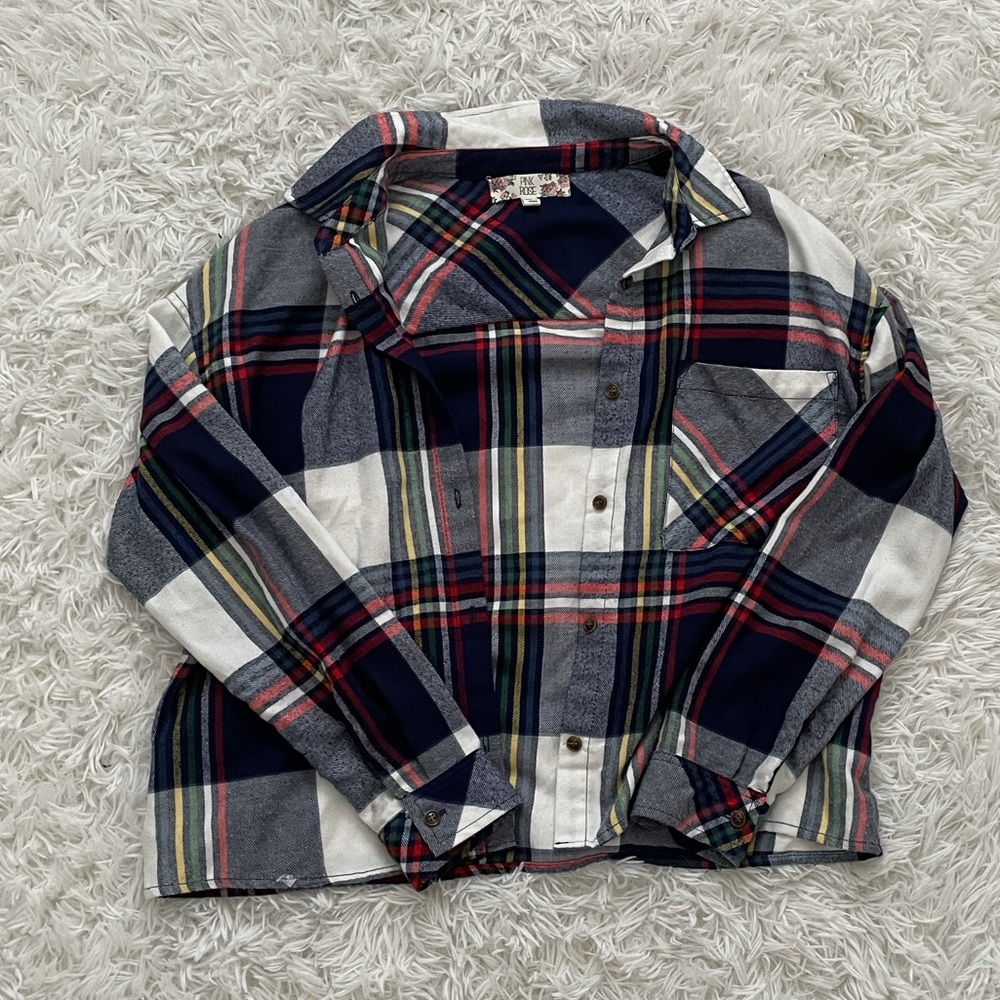 Cropped flannel
